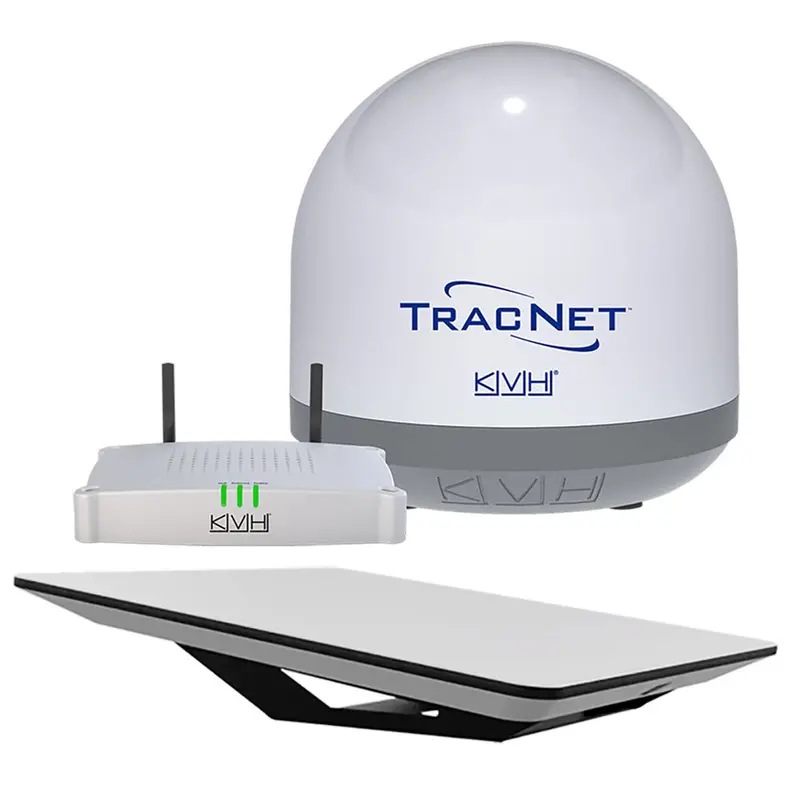 Kvh Hp Starlink Flat Panel Terminal Kit W/Tracnet Coastal Pro 5G/Wifi Compact Terminal W/Tracnet Hub [72-1048/01-0465] 1