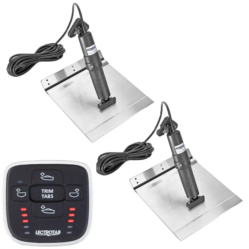 Lectrotab Xka Aluminum Alloy Trim Tab Kit W/Mlc-1 Control - 9 X 18 [Xkasml9x18a] 1
