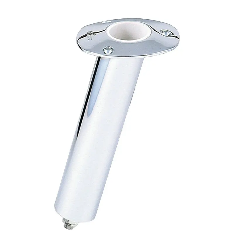 Lee's 15 Degree Stainless Steel Swivel Base Flush Mount Rod Holder 2.25" Od X 10.5" Tube [Rh579h] 1