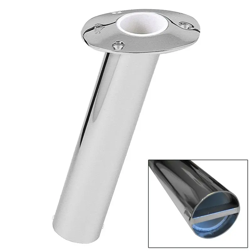 Lees 15 Stainless Steel Bar Pin Rod Holder - 2.25" O.D. [Rh534hs/Xs] 1