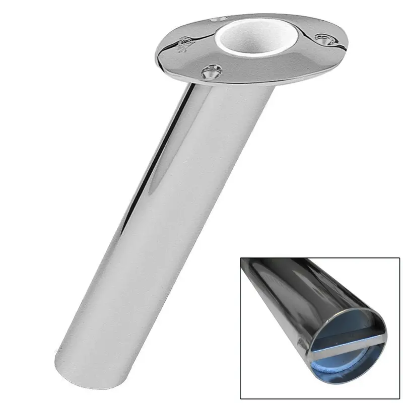 Lees 30 Stainless Steel Bar Pin Rod Holder - 2.25" O.D. [Rh530ss/Xs] 1