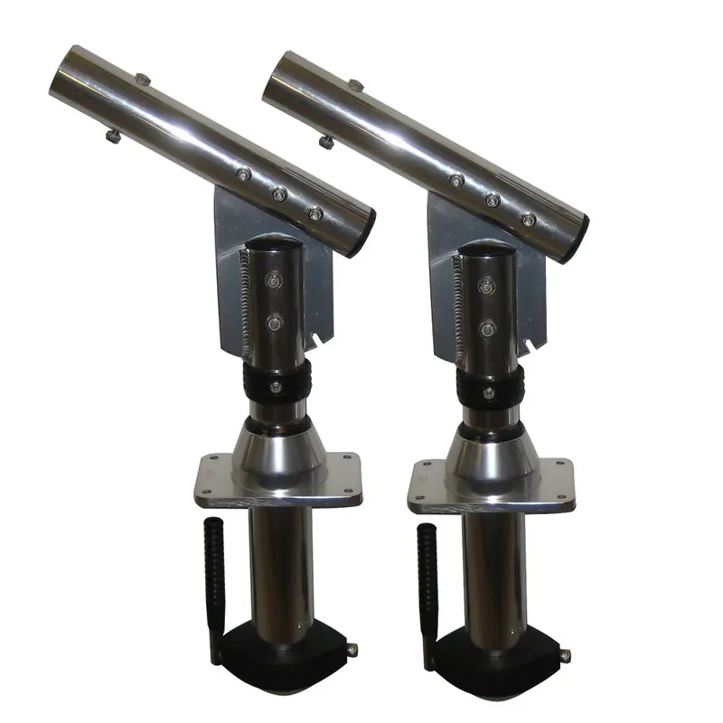 Lee's Sidewinder Bolt-In Outrigger Mounts, Lay-Down Version - Silver(Pair) [Sw9300] 1