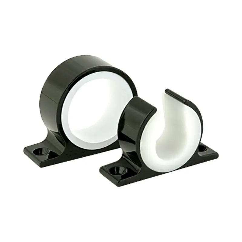 Lee's Single Rod Rack Set - Bright Black Finish [Mc70bk] 1