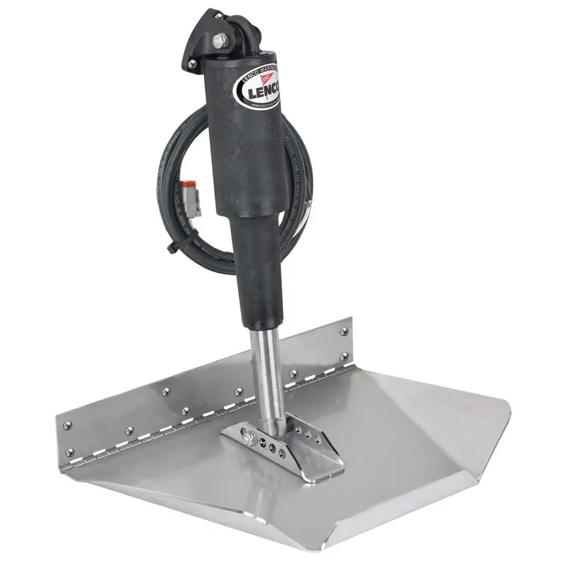 Lenco 9" X 14" Airboat Trim Tab Kit W/O Switch [15112-101] 1