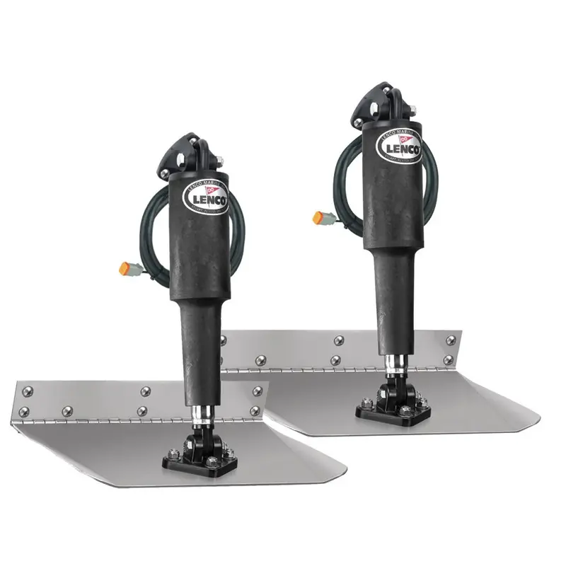 Lenco 9" X 9" Standard Trim Tab Kit Without Switch Kit 12V [15000-101] 1