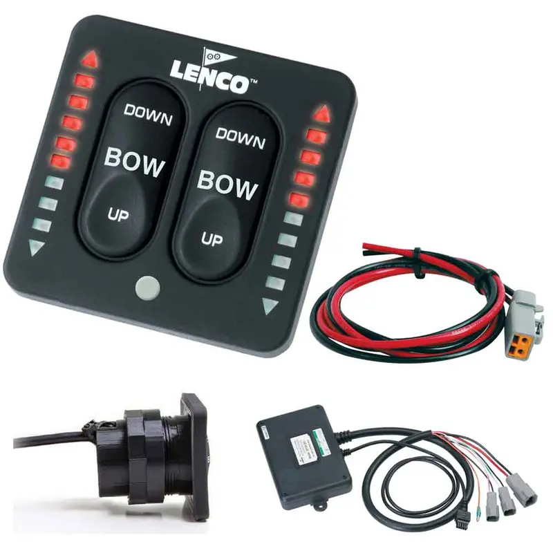 Lenco Led Indicator Two-Piece Tactile Switch Kit W/Pigtail F/Single Actuator Systems [15270-001] 1