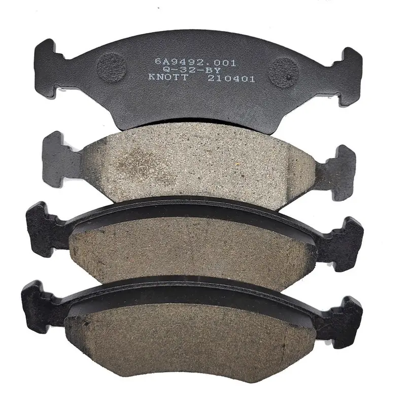 Load Rite By Knott Brake Pads 10  12" Disc Full Axle 2 Sets Inner  Outer [4265.65K] 1