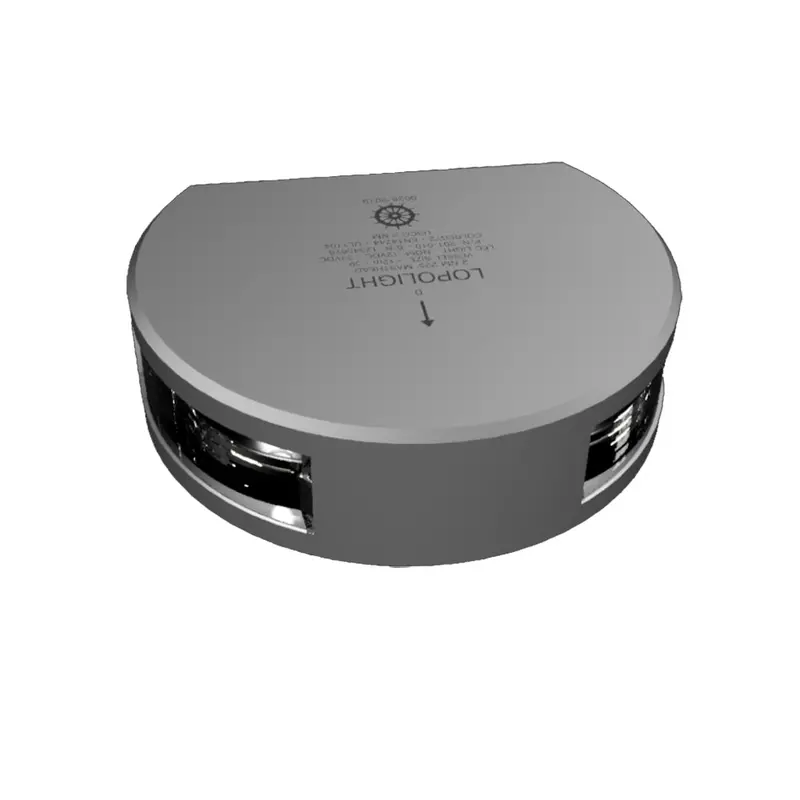 Lopolight 225 Masthead Light - Single - Silver Housing - Vertical Mount [201-010] 1