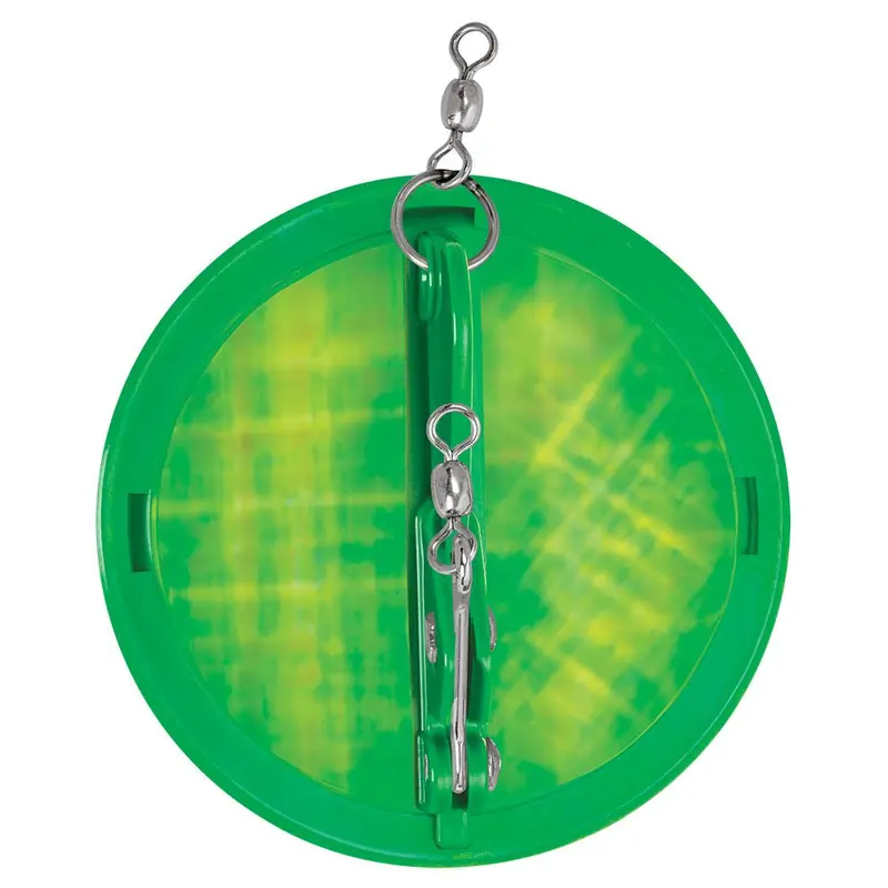 Luhr-Jensen 2-1/4" Dipsy Diver - Kelly Green/Silver Bottom Moon Jelly [5560-030-2511] 1