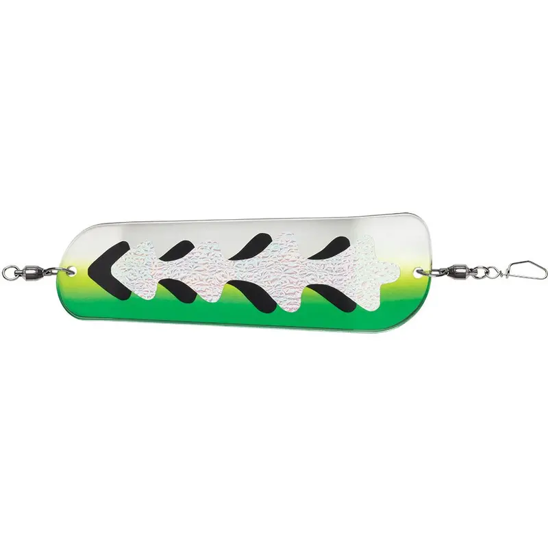 Luhr-Jensen Money Roll Flasher - 11" - Glow Biohazard [5860-011-1756] 1