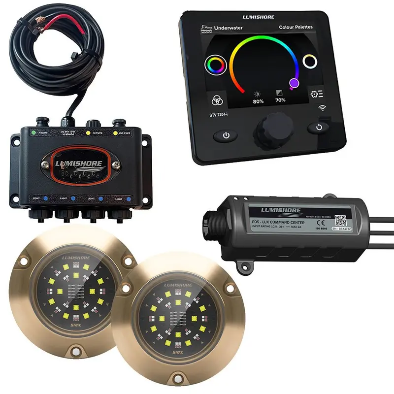 Lumishore Lux Smx154 2 Lights Hub Lux Command Center Display [010-04511-00] 1