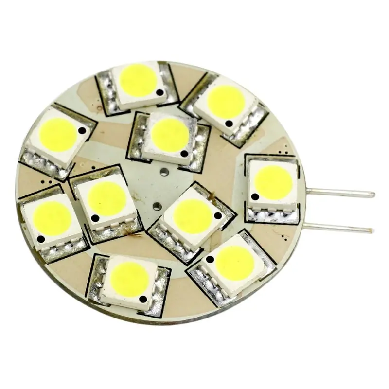 Lunasea G4 12 Led Side Pin Light Bulb - 12Vac Or 10-30Vdc 2W/140 Lumens - Warm White [Llb-21Tw-21-00] 1