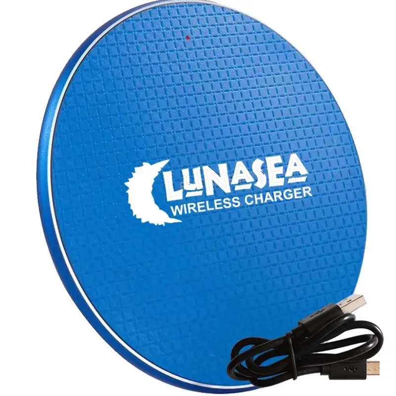 Lunasea Lunasafe 10W Qi Charge Pad Usb Powered - Power Supply Not Included [Llb-63As-01-00] 1