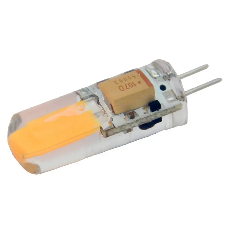 Lunasea Natural White G4 Bulb 2W 10-30Vdc Bottom Pin Silicon            Encapsulated [Llb-21Kc-71-00] 1