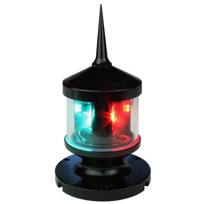 Lunasea Tri-Color/Anchor/Strobe Led Navigation Light [Llb-53Bk-01-00] 1