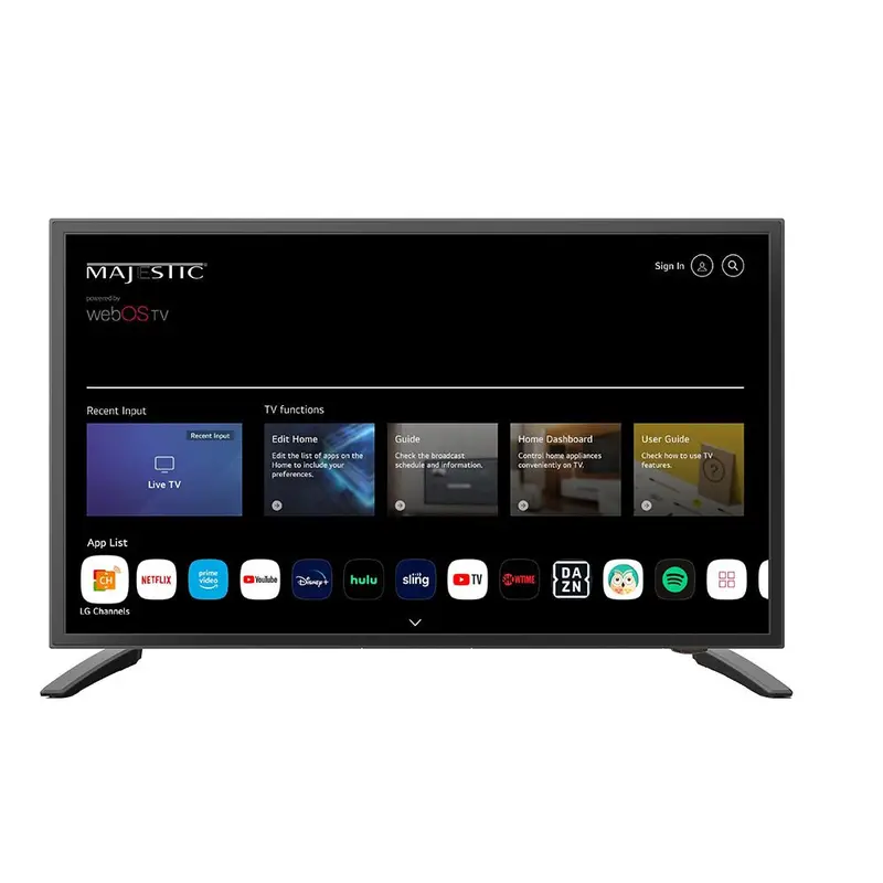 Majestic 19" 12V Smart Led Tv Webos, Mirror Cast  Bluetooth - North America Only [Mjslt190u] 1