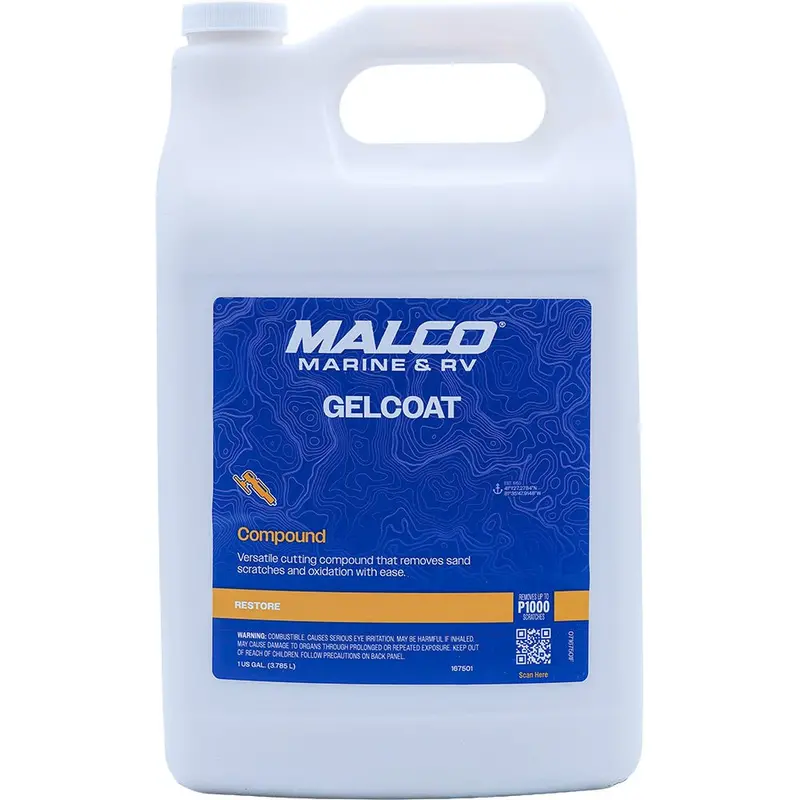 Malco Gel Coat Compound - 1 Gallon [167501] 1