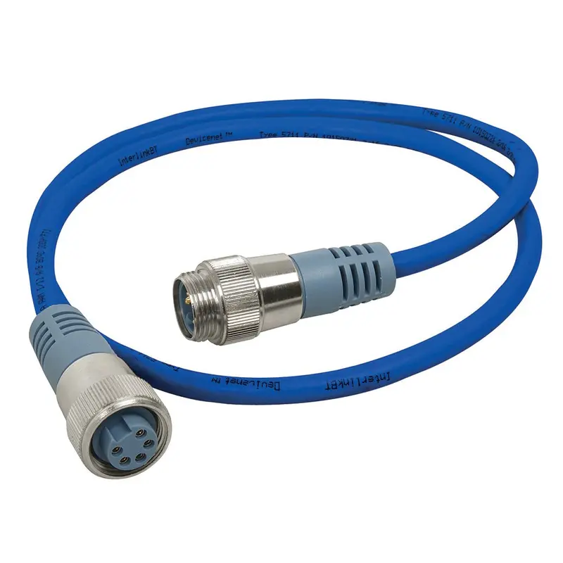 Maretron Mini Double Ended Cordset - Male To Female - 0.5M - Blue [Nm-Nb1-Nf-00.5] 1