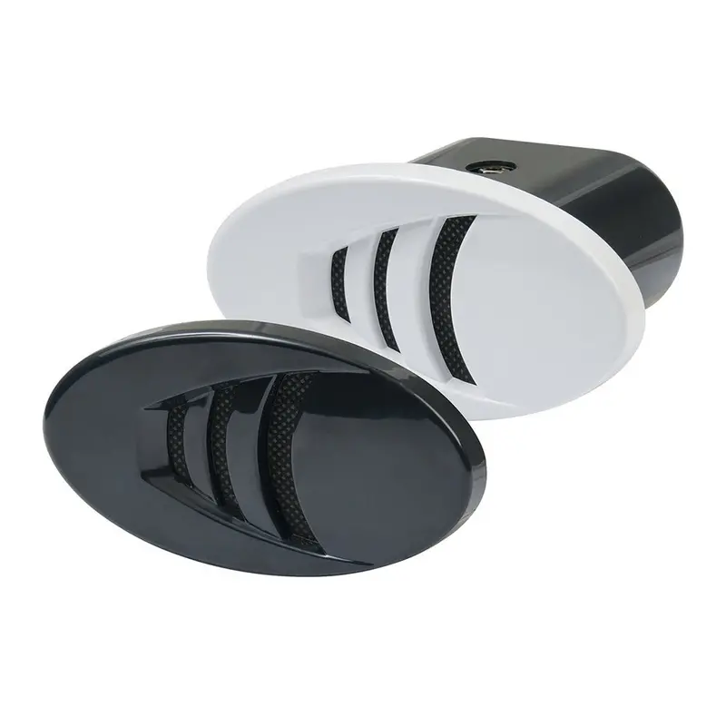 Marinco 12V Drop-In "H" Horn W/Black  White Grills [10079] 1
