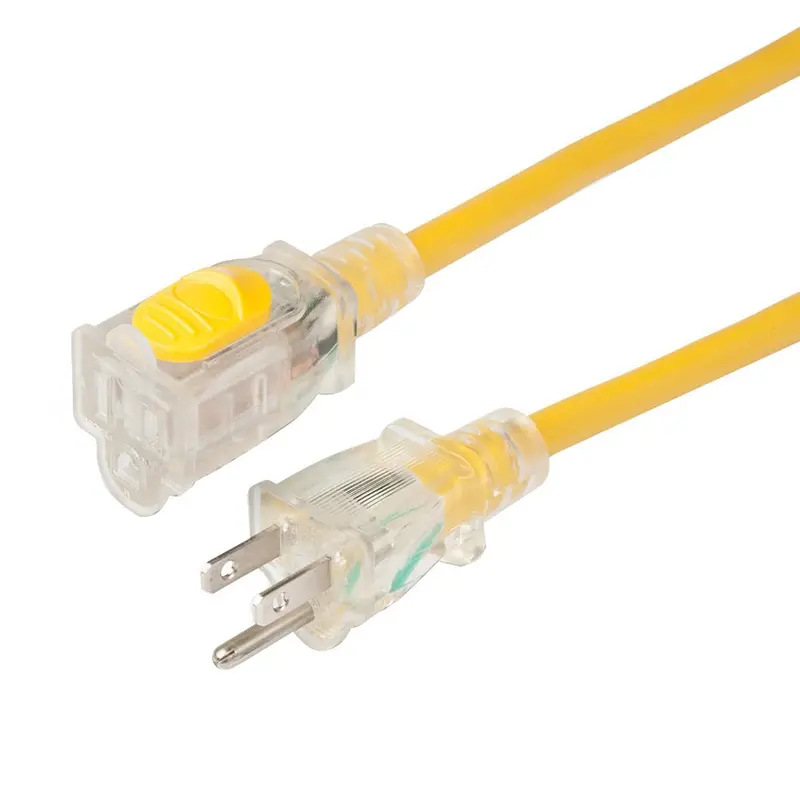 Marinco 14/3 Locking Extension Cord - 15A - 50' [150050] 1