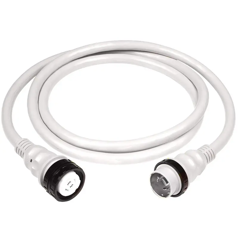 Marinco 50Amp 125/250V Shore Power Cable - 25' - White [6152Sppw-25] 1