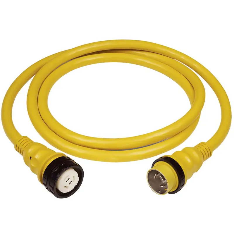 Marinco 50Amp 125/250V Shore Power Cable - 50' - Yellow [6152Spp] 1