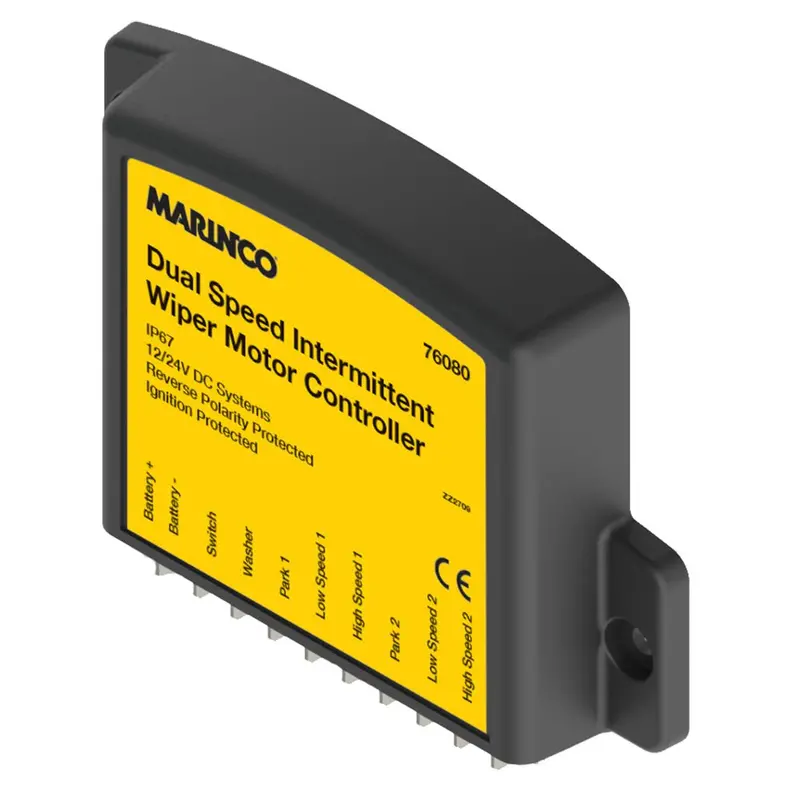 Marinco Dual Speed Intermittent Wiper Motor Controller [76080] 1