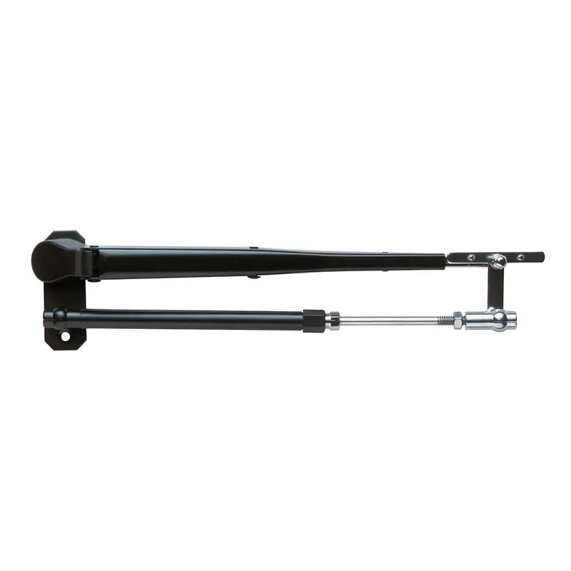 Marinco Wiper Arm Deluxe Black Stainless Steel Pantographic - 17"-22" Adjustable [33037A] 1