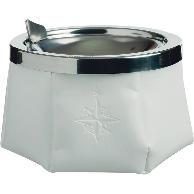 Marine Business Windproof Ashtray W/Lid - White [30102] 1