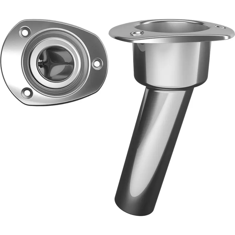 Mate Series Stainless Steel 15 Rod  Cup Holder - Open - Oval Top [C2015nd] 1