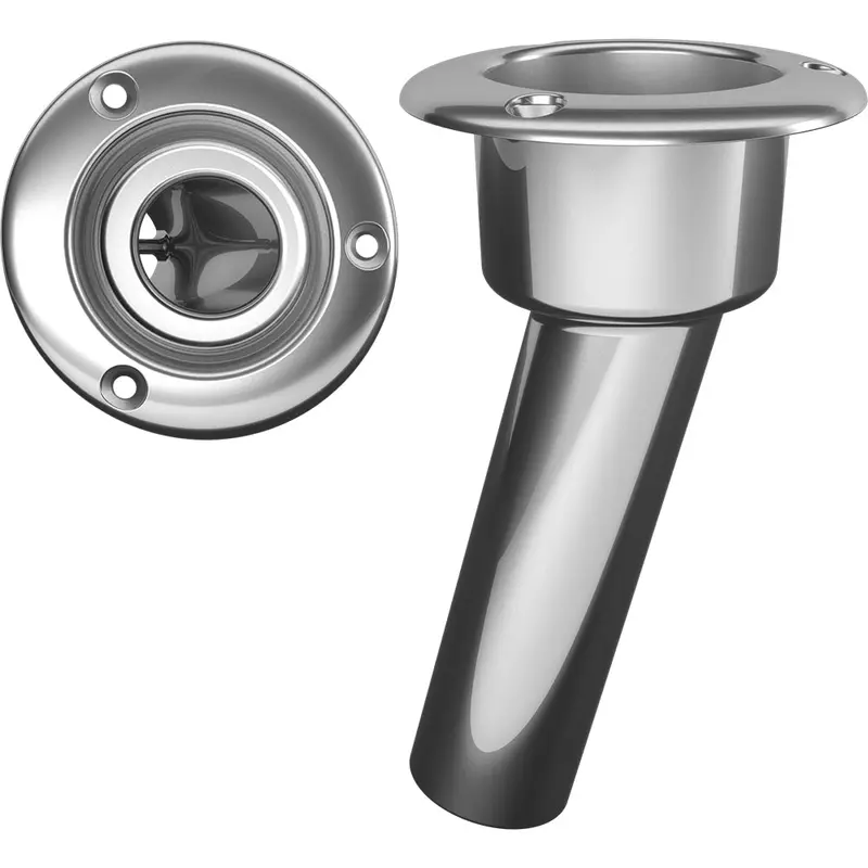 Mate Series Stainless Steel 15 Rod  Cup Holder - Open - Round Top [C1015nd] 1