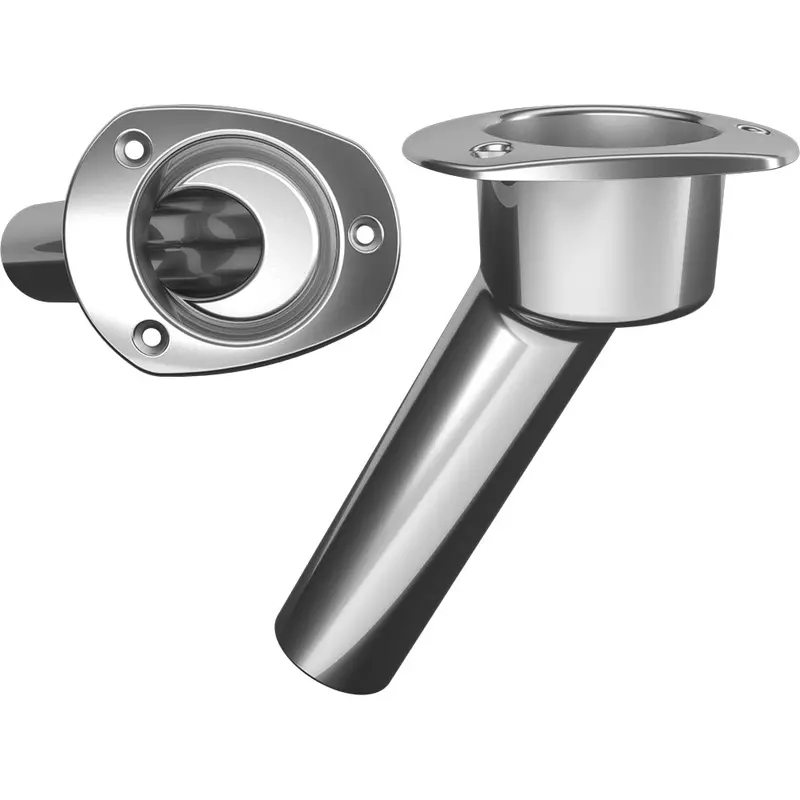 Mate Series Stainless Steel 30 Rod  Cup Holder - Open - Oval Top [C2030nd] 1