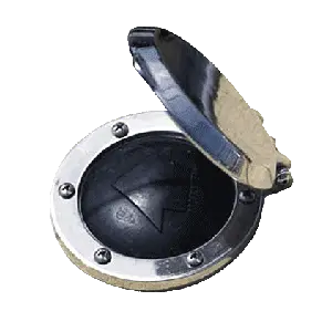 Maxwell Foot Switch  Cover - Stainless Steel [P100735] 1