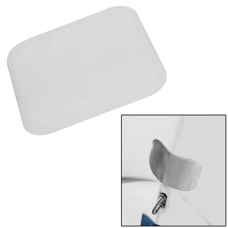 Megaware Scuffbuster Standard - 5.75" X 4.5" - Solid Bowguard - 22G - Stainless Steel [02637] 1