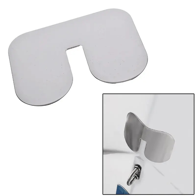 Megaware Scuffbuster Standard With Notch - 5.75" X 4.5" - Notched Bowguard - 22G - Stainless Steel [02638] 1