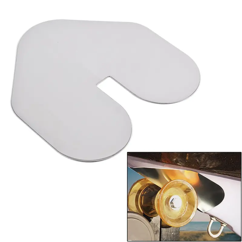 Megaware Scuffbuster Xl W/Notch - 9" X 8.75" - Notched - 22G - Stainless Steel [80638] 1