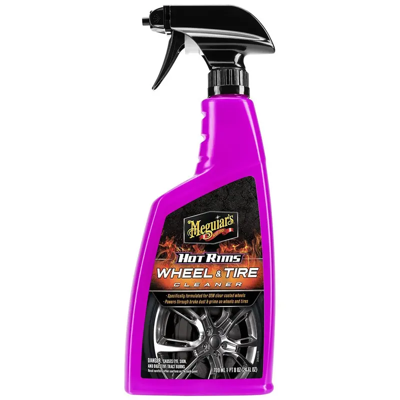 Meguiar's Hot Rims Wheel  Tire Cleaner - 24Oz [G9524] 1