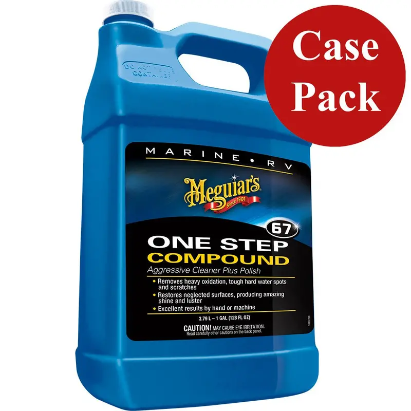 Meguiars Marine One-Step Compound - 1 Gallon *Case Of 4* [M6701case] 1