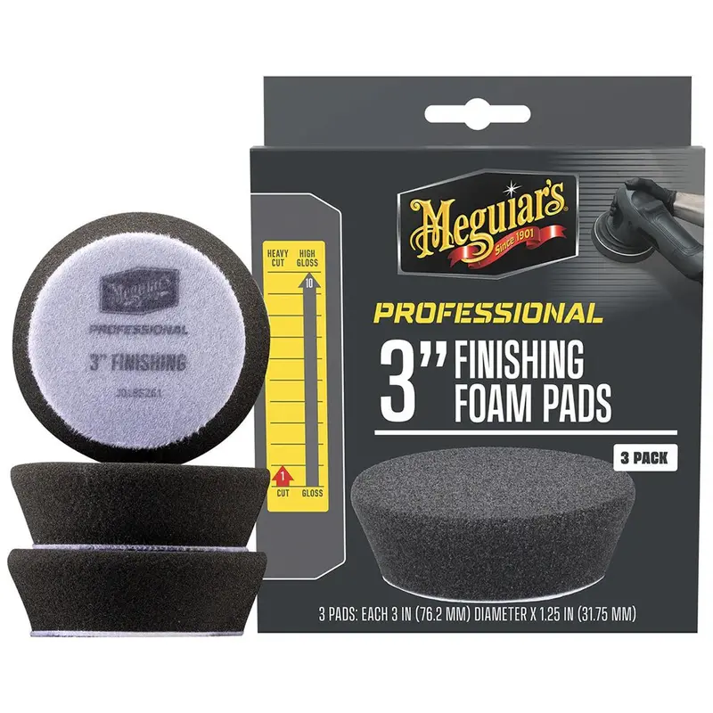 Meguiar's Professional 3" Finishing Foam Pads *3-Pack [M3ffp3] 1