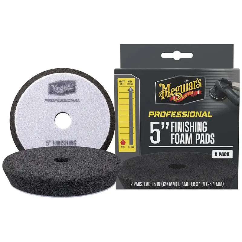 Meguiar's Professional 5" Finishing Foam Pads *2-Pack [M5ffp2] 1