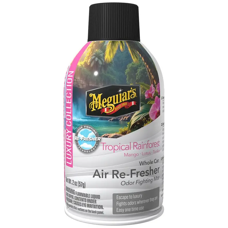 Meguiar's Tropical Rainforest Whole Car Air Re-Fresher Aerosol - 2Oz [G262602] 1