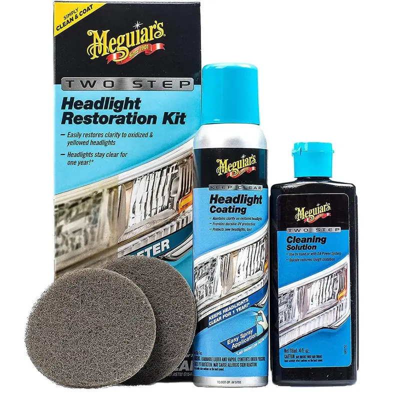 Meguiar's Two-Step Headlight Restoration Kit [G2970] 1