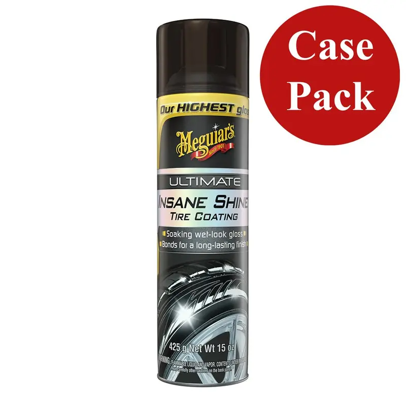Meguiars Ultimate Insane Shine Tire Coating - 15Oz. *Case Of 6* [G190315case] 1