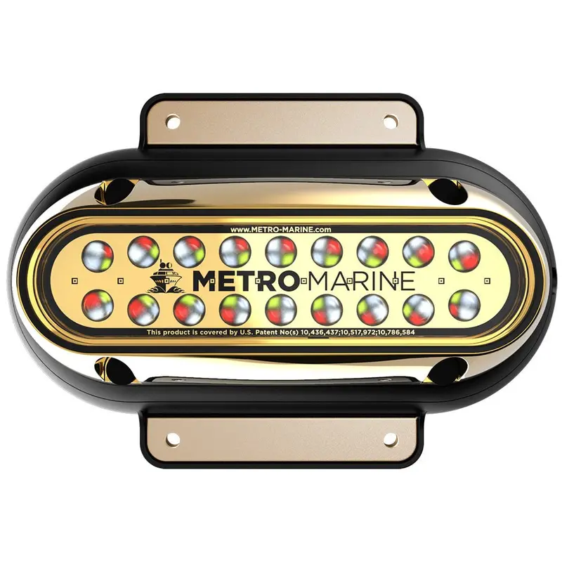 Metro Marine High-Output Elongated Surface Mount Light W/Intelligent Full Spectrum Leds - Rgbw, 45 Beam [F-Sme1-H-Fs-45] 1
