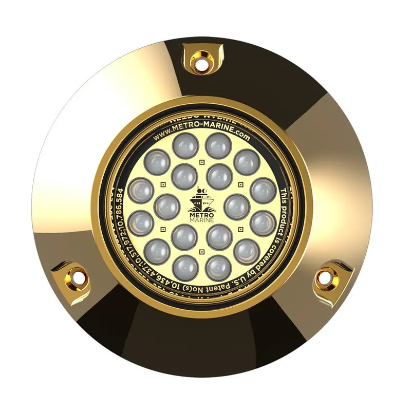 Metro Marine High-Output Submersible Underwater Light W/Intelligent Monochromatic Leds - Aqua, 45 Beam [F-Bmr1-A3-45] 1