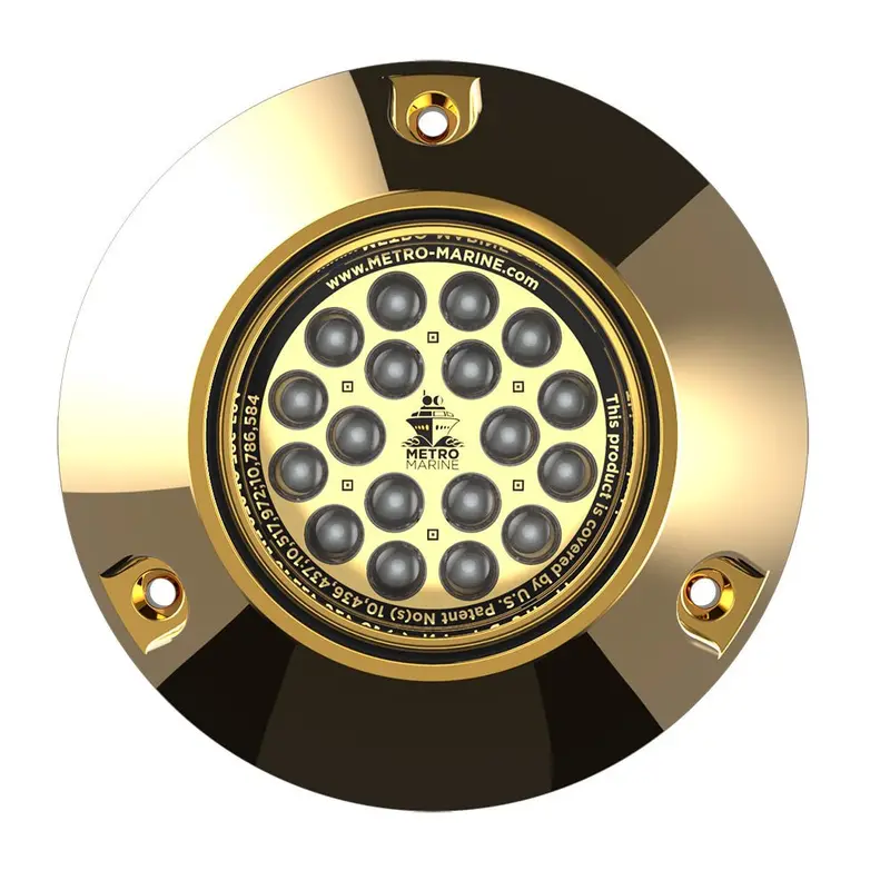 Metro Marine High-Output Submersible Underwater Light W/Intelligent Monochromatic Leds - Blue, 90 Beam [F-Bmr1-B3-90] 1