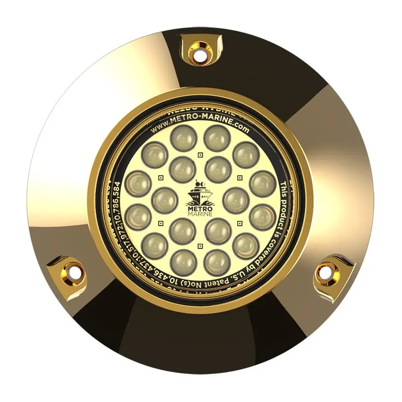 Metro Marine High-Output Submersible Underwater Light W/Intelligent Monochromatic Leds - White, 45 Beam [F-Bmr1-W3-45] 1