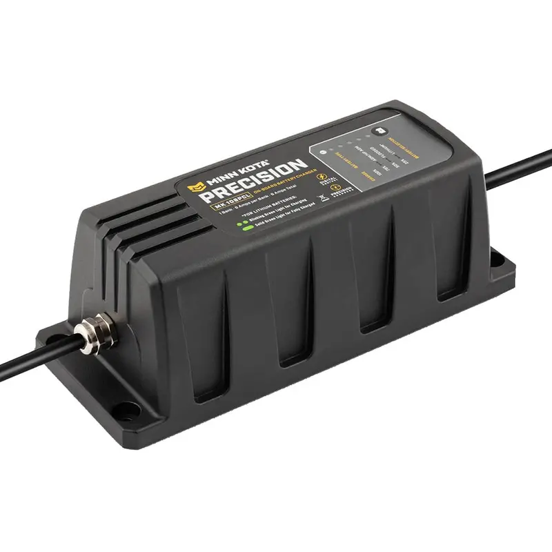 Minn Kota On-Board Precision Charger Mk-106 Pcl 1 Bank X 6 Amp Li Optimized Charger [1831061] 1