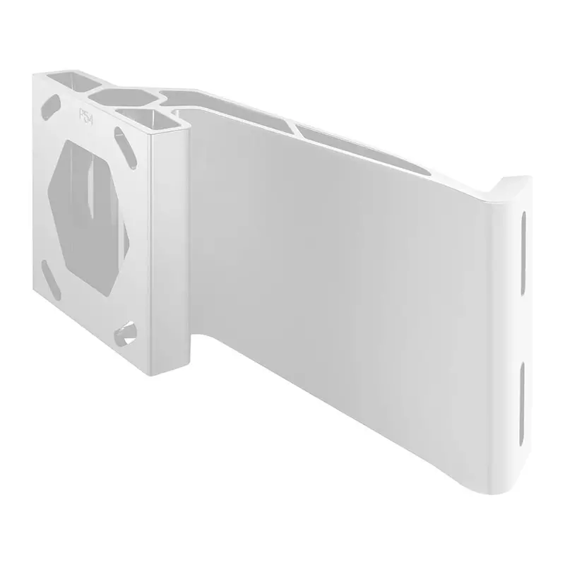 Minn Kota Raptor Jack Plate Adapter Bracket - Port - 5" Setback - 4" Rise - White [1810383] 1