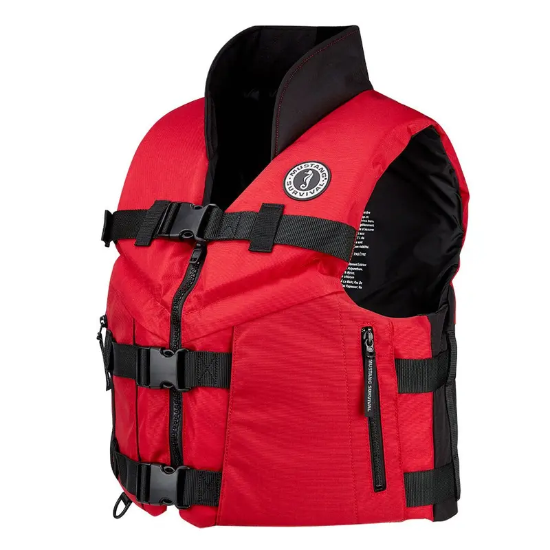Mustang Accel 100 Foam Fishing Vest - Small - Red-Black [Mv462602-123-S-216] 1